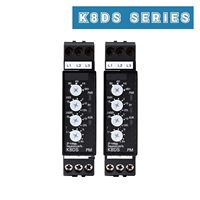 Relay Pemantau Fasa 3 Seri K8DS K8DS-PH1 PM2 PA2 PU1 PZ1 Perlindungan Urutan Kehilangan Fasa DIN Rail Terminal Penjepit 1A Aluminium