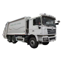 Camión de Basura con Cargador Trasero de Motor Diésel 6x4 de Shaanxi Automobile, para Recolección de Residuos Domésticos, Emisión Euro 3, Directo de Fábrica