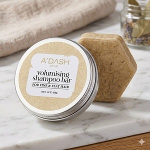 Shampoing Solide Volumisant pour Cheveux Fins et Plats – Nettoyant Léger qui Améliore l'Épaisseur et la Densité – Soin Quotidien Doux - Product Image 3