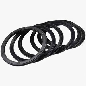 Anillo de sellado combinado de embalaje de tela en forma de V NBR resistente al desgaste, sello de aceite hidráulico para varilla de pistón - Product Image 1