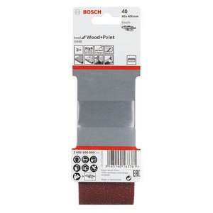 BOSCH - 2608606000 Jeu de bandes abrasives X440 60x400mm (3 pièces) -EAN 3165140163361 ABRASIFS PAPIERS ABRASIFS - Product Image 2
