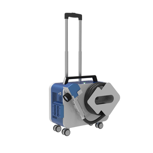 Nettoyeur laser à fibre métal bois Graffiti enlevant la machine tenue dans la <span class=keywords><strong>main</strong></span> nettoyage d'impulsion prix usine 100W 200W 300w nouveau produit - Product Image 5
