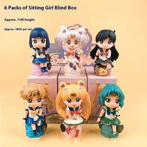 Tsukino Usagi <span class=keywords><strong>Sailor</strong></span> <span class=keywords><strong>Moon</strong></span> Figurine mignonne en PVC Poupée Frozen <span class=keywords><strong>Sailor</strong></span> <span class=keywords><strong>Moon</strong></span> Blind Box Figure Envoi immédiat Version Q en stock - Product Image 1