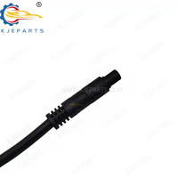 Faisceau de câblage d'extension pour caméra de recul de voiture personnalisé, prise 16 broches vers connecteur mâle étanche pour caméra de vision arrière