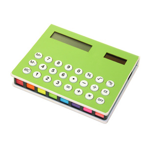 Sticky Notes With Calculator A-F5 PU Plastic Paper Office Supplies For Business Accounting Gifts And Exhibitions - Product Image 3