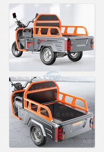 Venta Directa de Fábrica, Motocicleta de Carga de 3 Ruedas Barata para Adultos, Triciclo Eléctrico de Carrocería Abierta, Precio Económico al por Mayor - Product Image 5