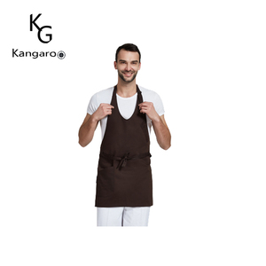 Personalizado logotipo privado Hotel restaurante servidor <span class=keywords><strong>camarero</strong></span> camarera protectora babero <span class=keywords><strong>largo</strong></span> <span class=keywords><strong>delantal</strong></span> - Product Image 2