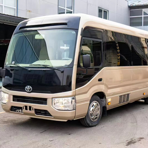 Pour Toyota Coaster 12-Seater Exec Shuttle <span class=keywords><strong>Bordeaux</strong></span> Rouge Luxe ABS Intérieur Solutions personnalisées pour l'hôtellerie d'entreprise et les affaires - Product Image 1