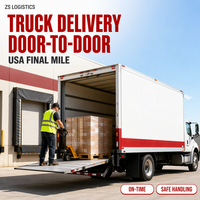 Agent d'expédition aérienne Amazon FBA de Chine vers les États-Unis, livraison porte-à-porte par camionnage, dédouanement DDP