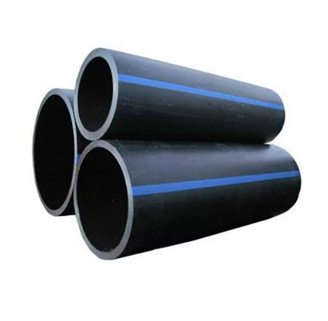 Настраиваемый HDPE черный DN20-315 PE материал трубки пластиковые трубы дренажный сифон электрофузионная труба