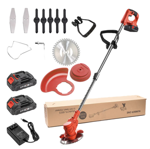 Tondeuse à gazon industrielle 21V sans fil à batterie, moteur sans balais/à bobines en cuivre 650W, largeur de coupe 155mm, 3,3kg, portable, poussée manuelle - Offre Spéciale - Product Image 2