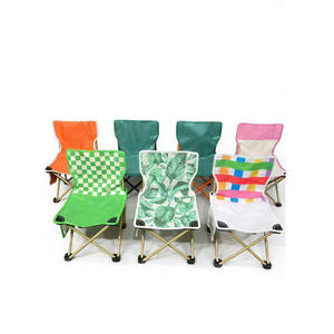 Chaise pliante d'extérieur Barba Farm verte 0,7 kg, chaise de plage portable pour enfants et adultes, design léger et compact - Product Image 3