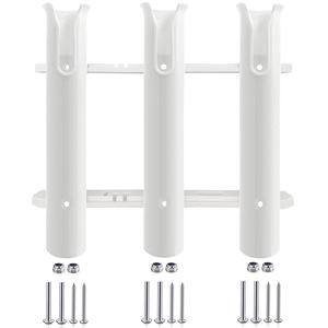 Soporte para Cañas de Pescar ISURE MARINE de <span class=keywords><strong>3</strong></span> Ranuras para Montaje en Tubo, Soporte para <span class=keywords><strong>3</strong></span> Cañas para Barco/Yate - Product Image 5