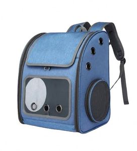 BSCI Factory competitive product breathable portable pet carrier <b>backpack</b> Linen mochila para gato <b>cat</b> <b>backpack</b> carrier outdoor - Product Image 1