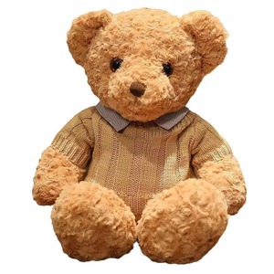 Áo len gấu bông đồ chơi sang trọng da Ngày Valentine tôi yêu bạn Gấu Thú nhồi bông búp bê tùy chỉnh gối khổng lồ khổng lồ gấu bông búp bê - Product Image 1