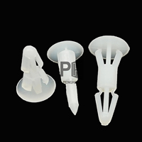 OEM blanc Nylon plastique Rivet Push in Fix Clip Connecteur Fixe Entretoise Support pour PCB Circuit Board 3 4.5 5.5mm Trou