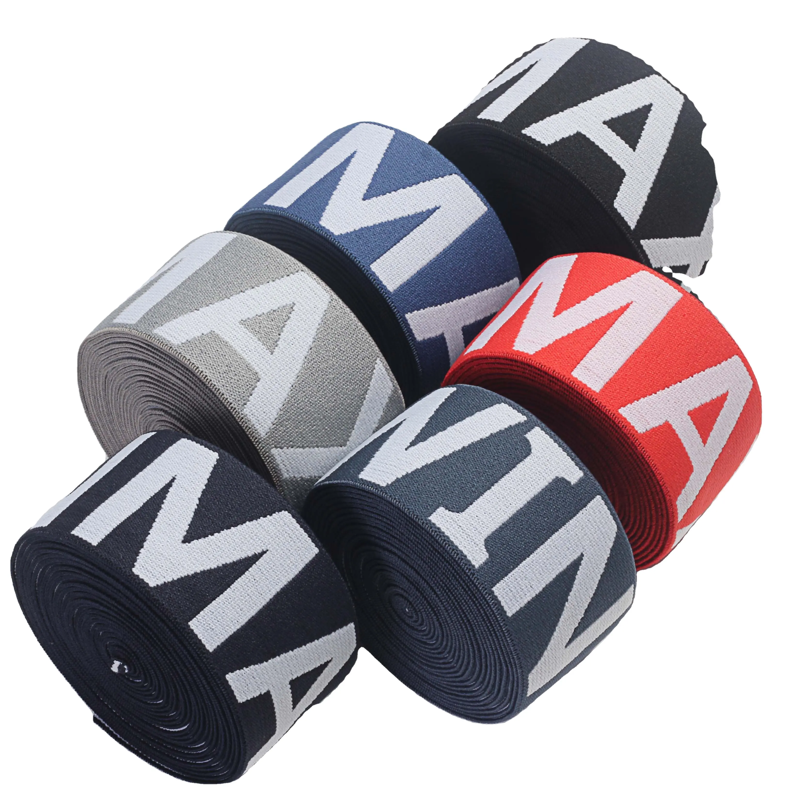 Customized Designs Alphabet Jacquard Elastic Band