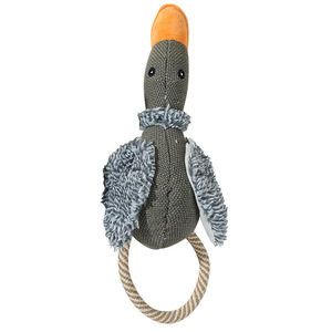 Fashion Cotton and Linen Rope Dog Chew Toy Animal Shape Squeak Toy for Dog Interactive <b>Plush</b> Squeak Dog Toys - Product Image 1