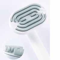 Brosse de toilettage autonettoyante de haute qualité 2026 pour animaux de compagnie, peigne démêlant pour chats et chiens, accessoires pour animaux
