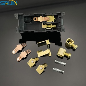 Africa Type Electric Switch Copper Brass <strong>Contact</strong> Stamping Parts of Power Switch Brass Strip Electrical <strong>Contact</strong> - Product Image 2
