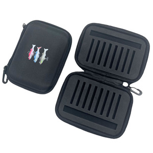 Benutzer definierte LOGO Angel köder Fall Tasche Harts chale EVA Schaum Reiß verschluss Trage tasche für Tackle Box Angel werkzeug Organizer - Product Image 5