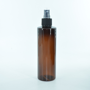 Botella vacía de plástico ámbar para el pelo, botella de aceite para el pelo, color marrón, para reciclaje de cosméticos, con hombro plano, 30ml, 50ml, 60ml, 100ml, 200ml - Product Image 3