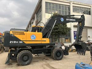 Excavatrice sur pneus Hyundai Robex 210W-9S 21 tonnes, neuve à 99%, Tier2, fabrication coréenne, excavatrice sur pneus R210W-9S R180W - Product Image 4