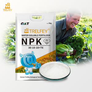 Acelera el Crecimiento del Cultivo NPK 30-10-10 Rico en Oligoelementos Fertilizante Verde Alto en Nitrógeno 100% Soluble en Agua - Product Image 4