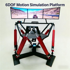 Simulateur de course VR d'hyperm-réalité 6DOF de nouvelle génération pour <span class=keywords><strong>e</strong></span>-sport en intérieur avec casque et support d'endurance de conduite - Product Image 3