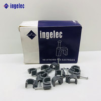 Clips de fixation de câbles Ingelec, design compact, vente chaude, pour la maison, en vrac, bonne qualité, supports de câbles créatifs