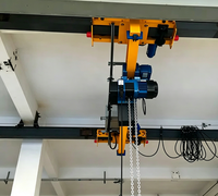 Nuevo Equipo de Elevación para Construcción de 2000 kg de Capacidad, con Motor de Servicio Pesado, Operado por Cadena Manual y Control Remoto