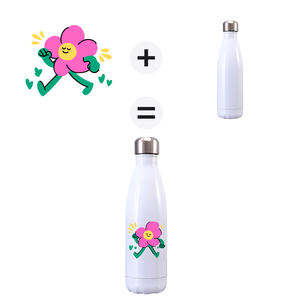 Gobelet isotherme à fond plat en aluminium avec impression par transfert thermique, doublure en acier inoxydable 304, 600 ml et 750 ml, en stock en Espagne - Product Image 6