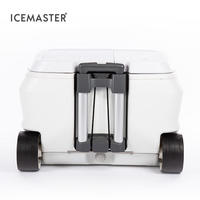 Glacière multifonction IceMaster Custom 54L grande capacité avec Bluetooth, mélangeur et roulettes pour camping, voyage et plage