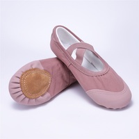 Chaussures de danse à semelle souple pour femmes, chaussures de ballet classique pour professeurs, chaussures d'entraînement pour la performance, chaussures de danse plates à talon plat pour femmes