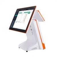 Nouvelle Arrivée Tout en Un Système POS Fenêtre OS Support 80mm Imprimante Thermique NFC QR Lecteur