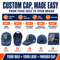 Casquette de baseball personnalisée avec logo, aspect denim délavé et vieilli, 6 panneaux, visière incurvée effilochée, fournisseur en gros OEM ODM