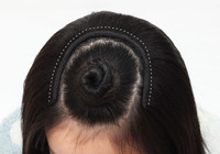 Extensions de cheveux humains en forme de U pour femmes, 5 Clips, haute qualité
