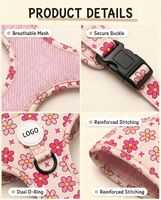 Ensemble de harnais pour chien anti-traction personnalisé, collier rembourré doux, laisse et harnais de qualité supérieure pour chien, distributeur de sacs à déjections canines, accessoires pour animaux de compagnie