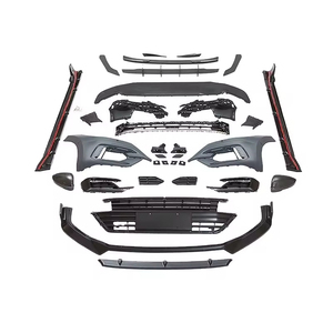 KSEEK Pièces automobiles Pare-chocs avant Jupe latérale Diffuseur Grille Bodykit <span class=keywords><strong>Pour</strong></span> VW Arteon 2019 Mise à niveau vers R-line - Product Image 2