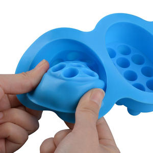 SILIKOLOVE Fabrica Moldes de Silicona para Jabón Corporal de 4 Cavidades, Ovalados, 100% de Grado Alimenticio LFGB, Sin BPA, Antiadherentes - Product Image 2