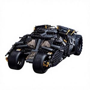 Blocchi <span class=keywords><strong>di</strong></span> Costruzione in Plastica 76240 Batmobile Compatibili Transfrontalieri, Giocattolo da Assemblare per Auto del Cavaliere Oscuro, Uso Interno, Età 0-24 Mesi - Product Image 1