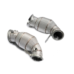 ING-tubería de bajada catalítica de acero inoxidable, para <span class=keywords><strong>BMW</strong></span> F90, M5M6, M5, M6, F10, F12, 2011 T, 2016-4,4 - Product Image 1