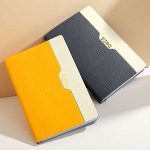 Cuaderno A5 Mini con Encuadernación Térmica, Personalizable con Adhesivos Promocionales para Reuniones de Oficina, de PVC, PU, Cuero, con Diseño de Dibujos Animados, 100 Hojas - Product Image 4