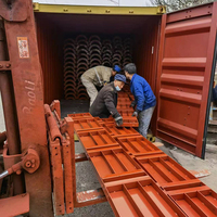 Vente d'usine à Tianjin, coffrages de colonnes carrées en béton réglables, panneaux muraux, coffrages de piliers pour la construction en béton
