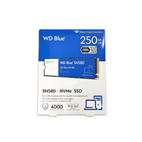   SSD Internal Solid State Drive Blue SN580 250GB M.2 NVMe S250G3B0E PCIe Gen4 M-Key 2280