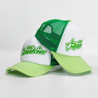 Sombreros de camionero impermeables Sombreros de camionero Sombrero de camionero estampado en blanco de 58-62cm