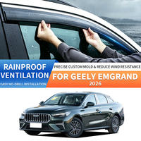 Déflecteur de Vitre pour Voiture, Accessoire Auto Pare-Soleil et Pluie pour Geely Emgrand 2026
