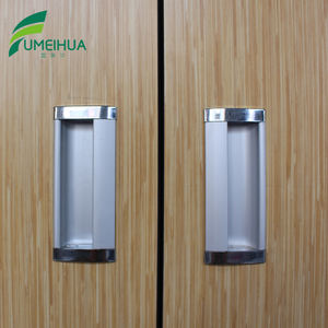 خزائن HPL بالجملة مع خزانات مجمعة على الطراز الطبيعي لغرفة تغيير الملابس في صالة الألعاب الرياضية لسيناريوهات متعددة ومكاتب - Product Image 4