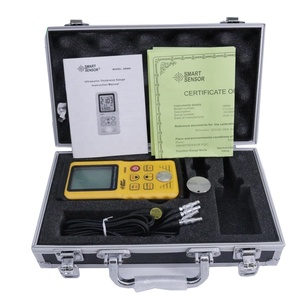 Cảm biến thông minh ar860 kỹ thuật số siêu âm đo độ dày <span class=keywords><strong>Tester</strong></span> Meter 1.00-300.00 mét thép âm thanh vận tốc 1000 9999 mét/giây nhựa - Product Image 1