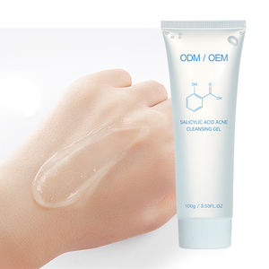 Private Label Salicylic Acid Acne Cleanser OEM Deep <b>Cleansing</b> Oil Control Amino Acid Face Wash ODM - Product Image 4